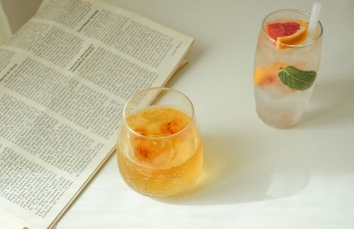 Peach Sparkling Drink