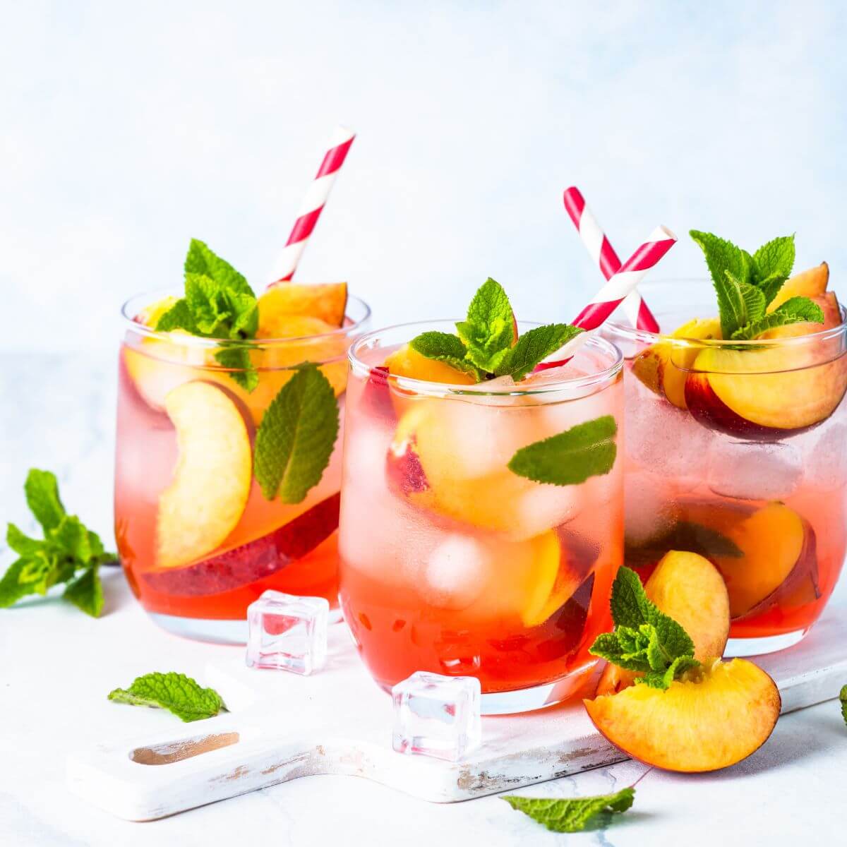 Iced Peach Tea