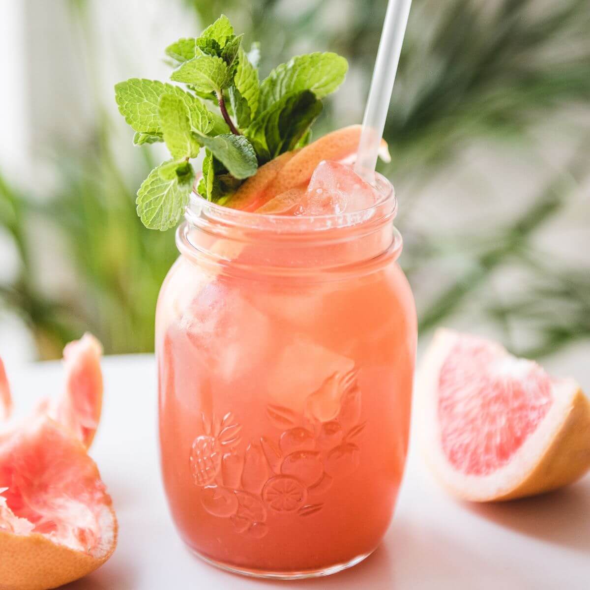 Ruby Grapefruit Green Tea Lemonade