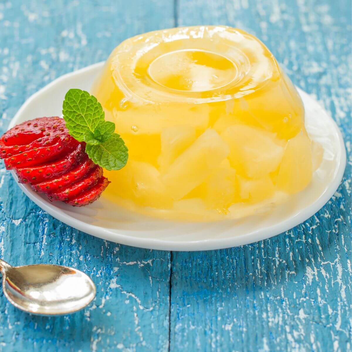 Gelée d'Ananas et de Noix de Coco